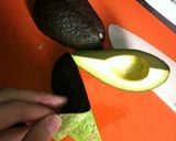 アボカドの皮むき作り方4写真