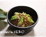 ホウレンソウの軸と納豆の和え物作り方3写真