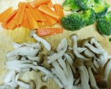 ヘルシー！めかじきと野菜のレンジ蒸し作り方2写真