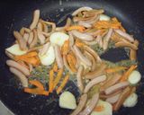 ウィンナー青菜炒め作り方4写真