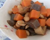 大豆とこんにゃくの甘辛煮作り方5写真