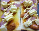 ウインナー×新玉葱のトースト　レモン風味作り方2写真