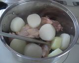 大根と手羽元の煮物（すき焼きのタレで）作り方3写真