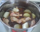 大根と手羽元の煮物（すき焼きのタレで）作り方4写真