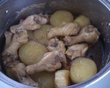 大根と手羽元の煮物（すき焼きのタレで）作り方5写真