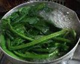 ほうれん草胡麻和え（ウチの実家風）作り方1写真