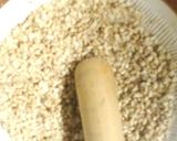 わさび菜と蒸し鶏の洋風ゴマ和え作り方3写真