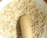 わさび菜と蒸し鶏の洋風ゴマ和え作り方3写真