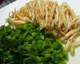 からし菜の漬物で簡単混ぜご飯作り方1写真