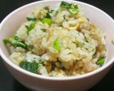 からし菜の漬物で簡単混ぜご飯作り方2写真