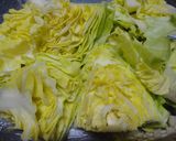 簡単☆豚肉と春キャベツのレンジ蒸し作り方1写真