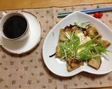 トマトとベーコンエッグパンサラダ作り方10写真