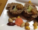 レンジで和風味噌ミートローフ作り方14写真