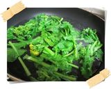 簡単☆菜の花の辛し和え作り方1写真