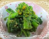 簡単☆菜の花の辛し和え作り方3写真