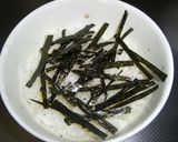 残ったきんぴらで！簡単きんぴら丼作り方2写真