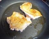 チキンソテーしょうがソース作り方2写真
