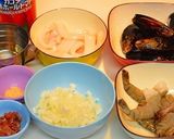 ✿魚介の旨味万歳♪ペスカトーレ✿作り方1写真