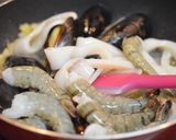 ✿魚介の旨味万歳♪ペスカトーレ✿作り方4写真