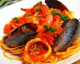 ✿魚介の旨味万歳♪ペスカトーレ✿作り方10写真