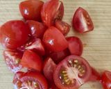 サラダ感覚！彩り納豆作り方1写真