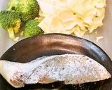 鮭とキャベツのレモンクリーム煮作り方1写真