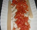 トマト＋ドレッシングで☆鶏むね肉のサラダ作り方6写真