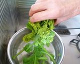 くり抜きトマトの菜の花サラダ ♪♪作り方1写真