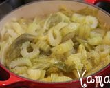 野菜丸ごとキャベツスープ作り方5写真
