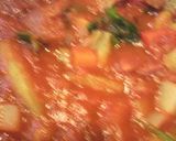 季節野菜のトマトソーススパゲティ作り方2写真