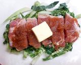 レンジで簡単 豚ロース包み蒸し作り方3写真