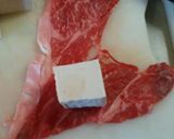 牛肉の豆腐巻き♪サイコロステーキもどき作り方3写真