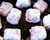 牛肉の豆腐巻き♪サイコロステーキもどき作り方7写真