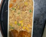 全てレンジ中華風クリーム梅味炒飯弁当作り方15写真