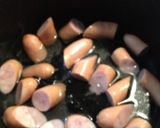 あらびきウインナーの簡単スープ作り方2写真