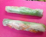 ちょっとの野菜とお肉で生春巻き作り方7写真