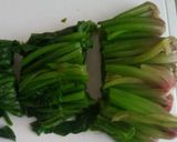 ほうれん草の韓国風サラダ作り方1写真