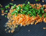 残り物で刻み納豆ガーリックチャーハン作り方2写真