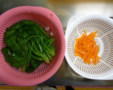法蓮草とツナの酢和え❀柚子胡椒風味作り方1写真