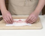 豚バラ肉のヘルシーサラダ作り方1写真