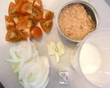 定番★tomatoクリームパスタ作り方1写真