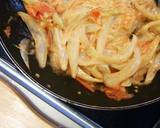 定番★tomatoクリームパスタ作り方5写真