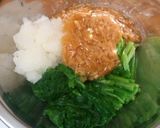 なめ茸ほうれん草和え★栄養士ママ作り方3写真