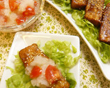 厚揚げのカレー照り焼きトマトみぞれ添え作り方5写真