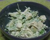 アボカド豆腐水菜のサラダが☆白和えに？！作り方4写真