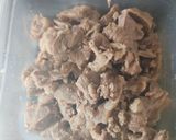 圧力鍋で作る🐮牛すじと根菜の味噌煮込み作り方2写真