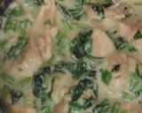 鶏むね肉のほうれん草クリーム煮作り方1写真
