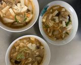肉無豆腐中華風焼きまんじゅう味野菜炒め作り方15写真
