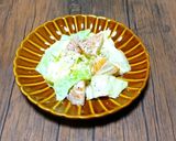 今夜の夕飯♪柿とキャベツのだしマヨサラダ作り方4写真