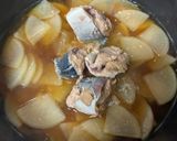 サバ缶と大根の煮物作り方3写真